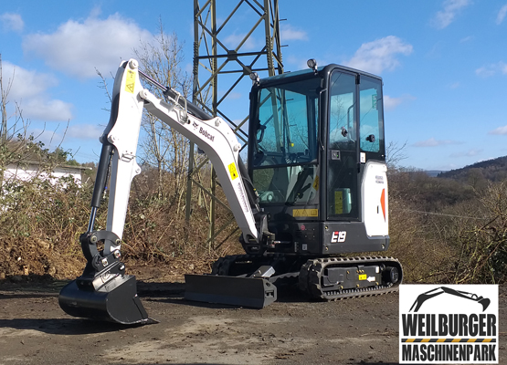 1,9 t Minibagger Bagger mieten - Bobcat E19